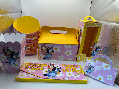 3D Customized Cake Topper | Bluey-Inspired| Party Favor