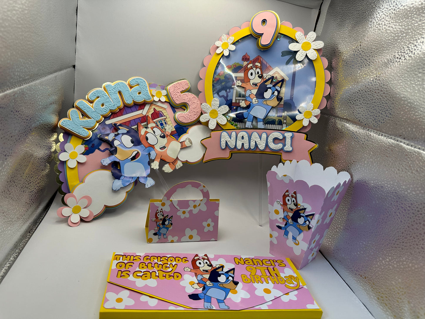 3D Customized Cake Topper | Bluey-Inspired| Party Favor