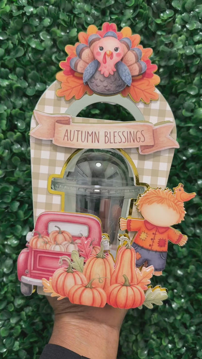 Thanksgiving Party Favors| Dome 12oz Party Favors| Favor Treats | Candy Dome Cups