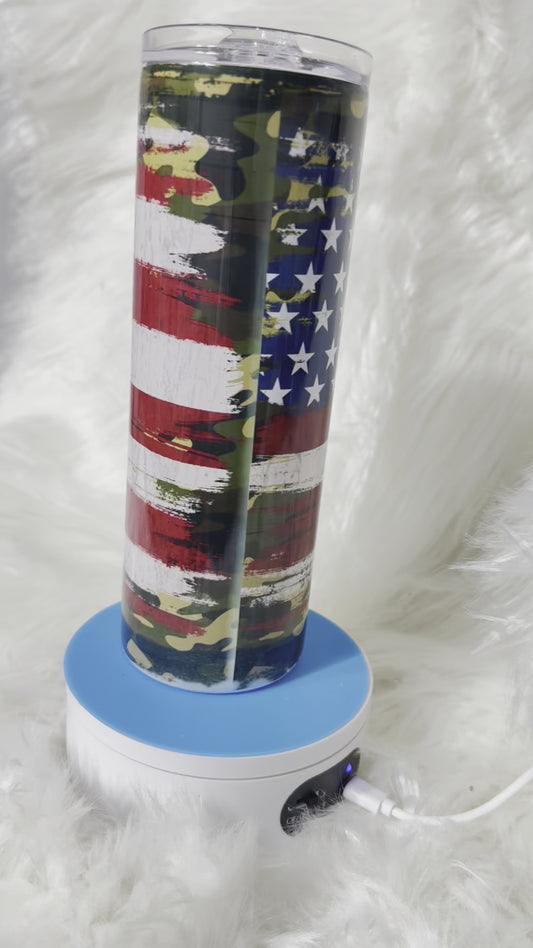 Memorial Day Sublimation Tumbler| 20oz Tumbler