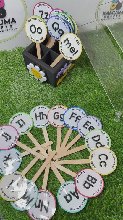 Faith-Based Alphabet Affirmation Learning Set